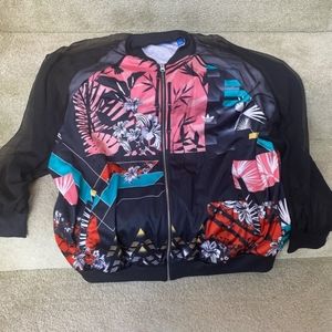 *SOLD*Adidas Floral Hummingbird Jacket